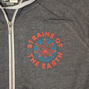 Strains Of The Earth | Woman's Zip-up Hoodie | M