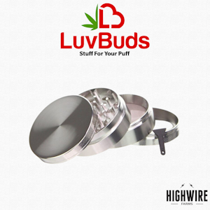 LUV BUDS - Grinder 63mm Zinc 4pc