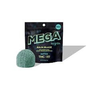 GRON - Baja Blaze | Hash Rosin | Gummies | 10pk/100mg (MEGA by Gron)