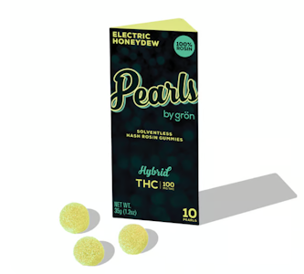 Gron - Electric Honeydew 10pk Rosin Pearls - 100mg