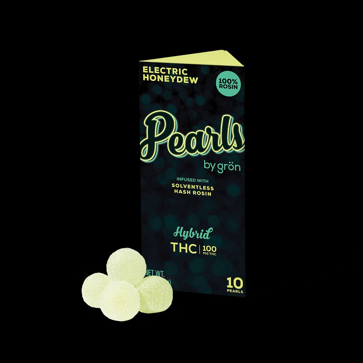 GRON - Electric Honeydew Rosin Pearls - 100mg - 10pk Main Image