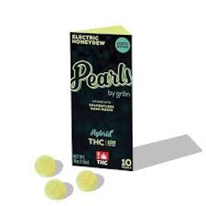 Gron - Gron 100mg Electric Honeydew Solventless Rosin Pearls