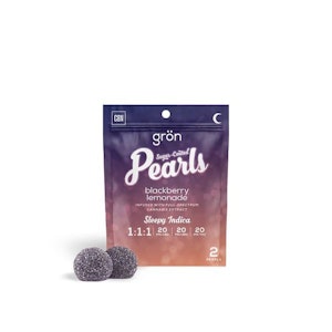 Gron - Pearls - Blackberry Lemonade | Gummies | 20mg 2 Pieces | Gron