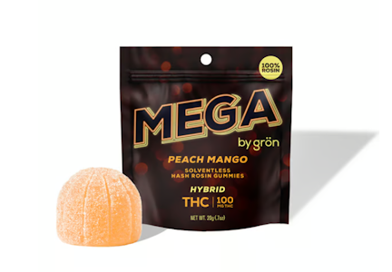 Gron - Peach Mango Mega Rosin Pearl - 100mg