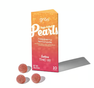 GRON - gron | Edible | Gummies - Raspberry Lemonade | 100mg, 10