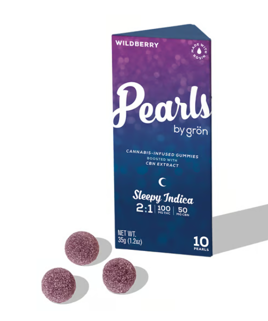 Wildberry 2:1 THC:CBN 10pk Pearls - 100mg