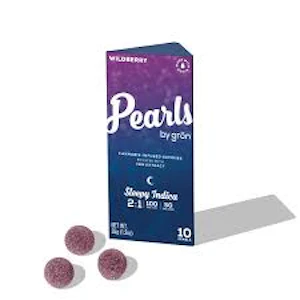 Gron - Gron 2:1 Wildberry Pearls THC/CBN Gummies