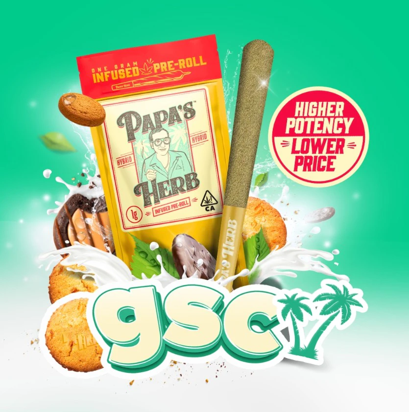 Papa's Herb - Papa's Herb - GSC - 1g Infused Pre Roll Main Image