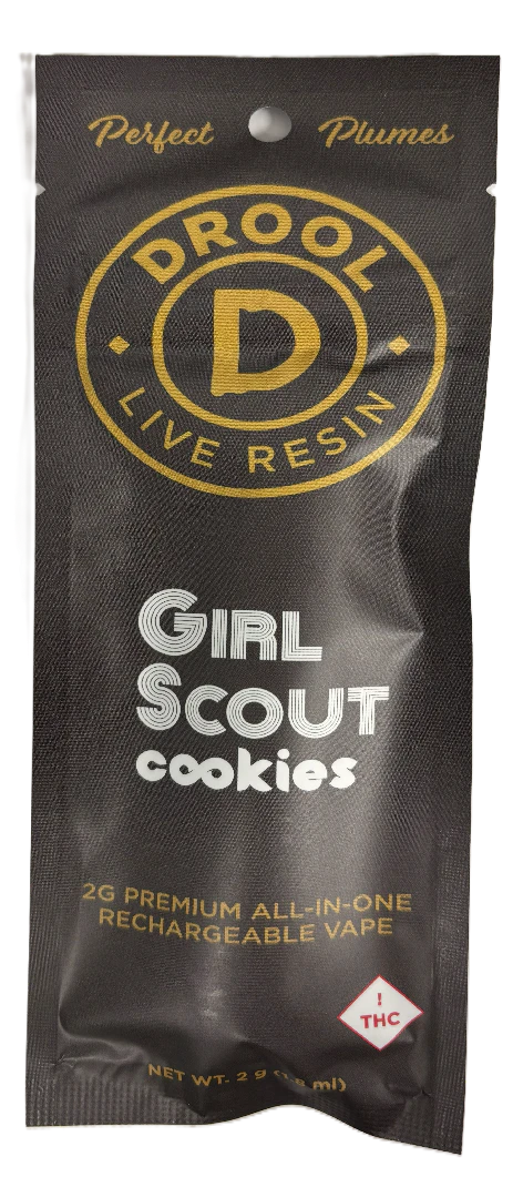 Drool - Girl Scout Cookies (2G) | Live Resin Disposable | Indica Main Image