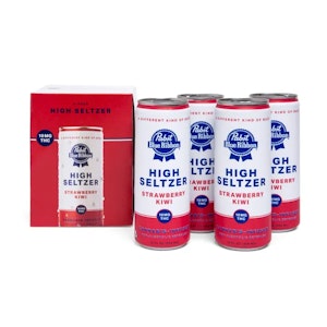 Pabst Labs - [Pabst Labs] Seltzer 4 Pack - 10mg - Strawberry Kiwi (H)