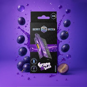 Berry Green - Grape Soda 3G Disposable