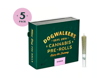 DOGWALKERS - Giggle Gas 5pk Pre-Rolls - 1.75
