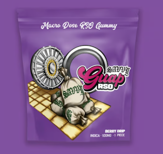 SAVVY - Guap RSO Berry Drip 1pc Gummy - 100mg