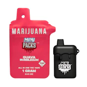 PACKS - GUAVA BUBBLEGUM DISPOSABLE VAPE 1 GRAM