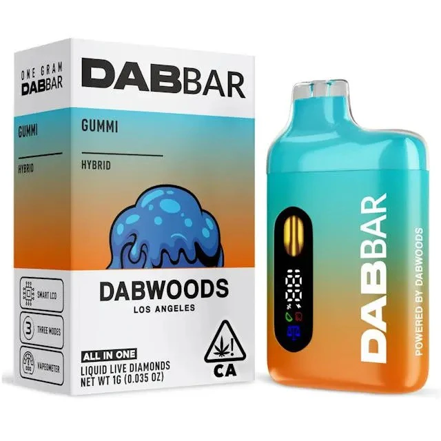 Dabwoods - DABWOODS DABBAR 2.0 LIQUID DIAMOND 1G GUMMI Main Image