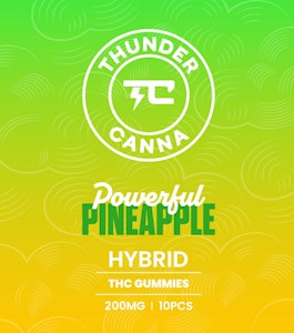 Thunder Canna - Pineapple Gummies 200MG