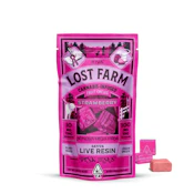 Lost Farm Strawberry Pink Jesus (S) Chews 100mg