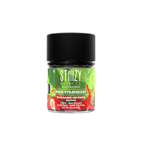 Stiiizy | Gummies | Sour Strawberry | 100mg