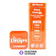 Drops Strawberry THC:CBG:THCV 20pk