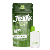 Jaunty "Alien OG" 1.5g AIO Palm