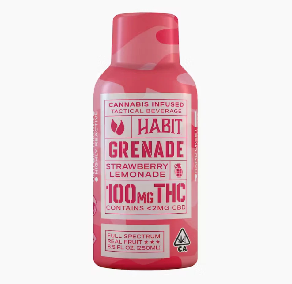 Habit - STRAWBERRY LEMONADE GRENADE 100MG - HABIT Main Image