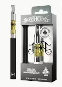 HEAVY HITTERS - Heavy Hitters Cart 1g White Widow