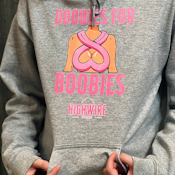 Doobies For Boobies Hoodie Large