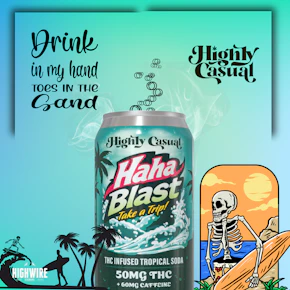 Highly Casual Haha Blast Soda 50mg