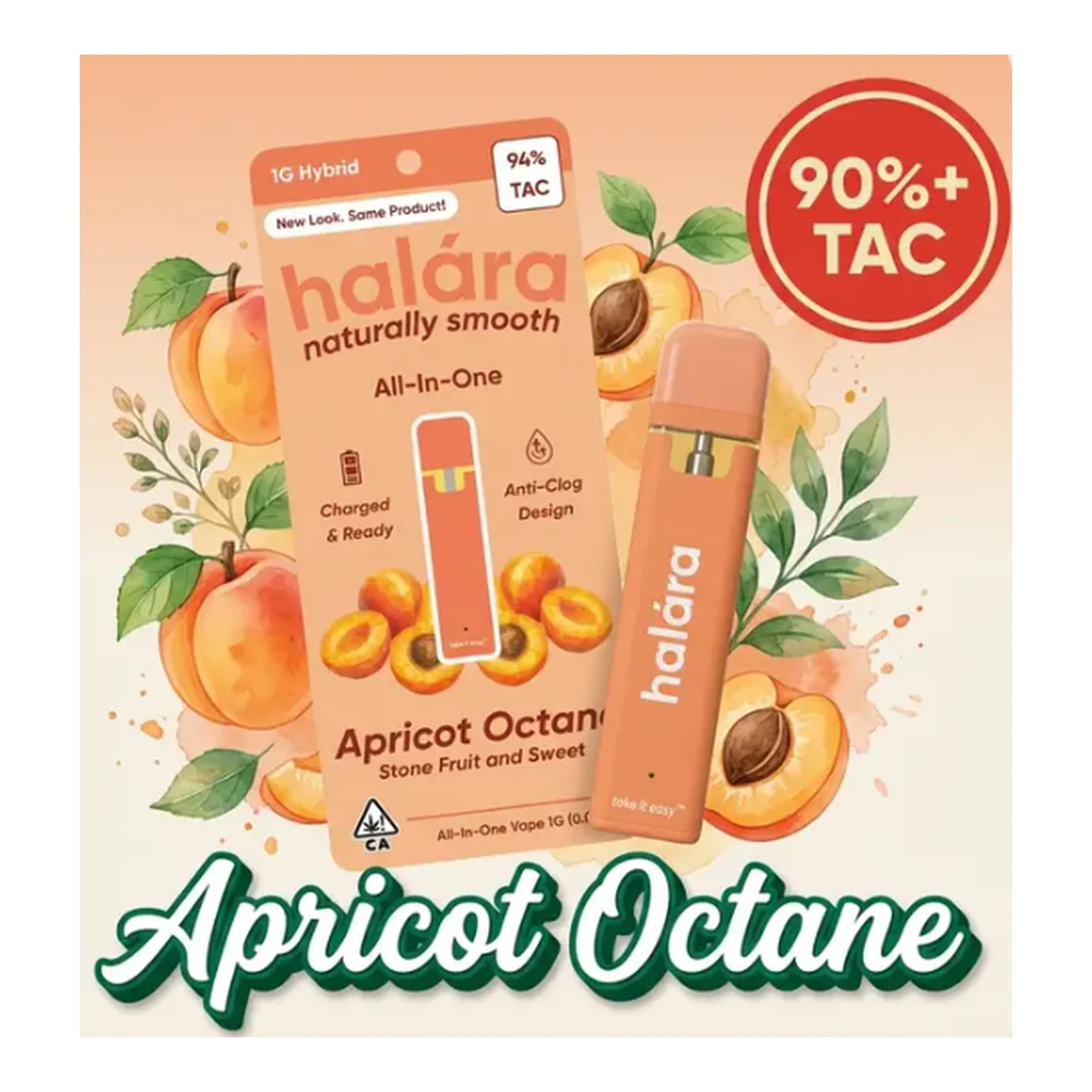 Halara - Halara | Apricot Octane | All-In-One Vape | 1g Main Image