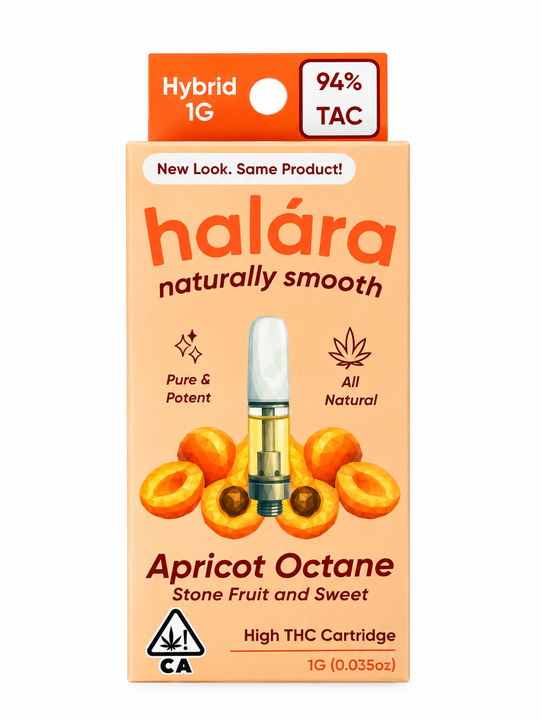 Halara | Apricot Octane | Cartridge