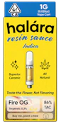 Halara | Fire OG | Live Resin Cartridge