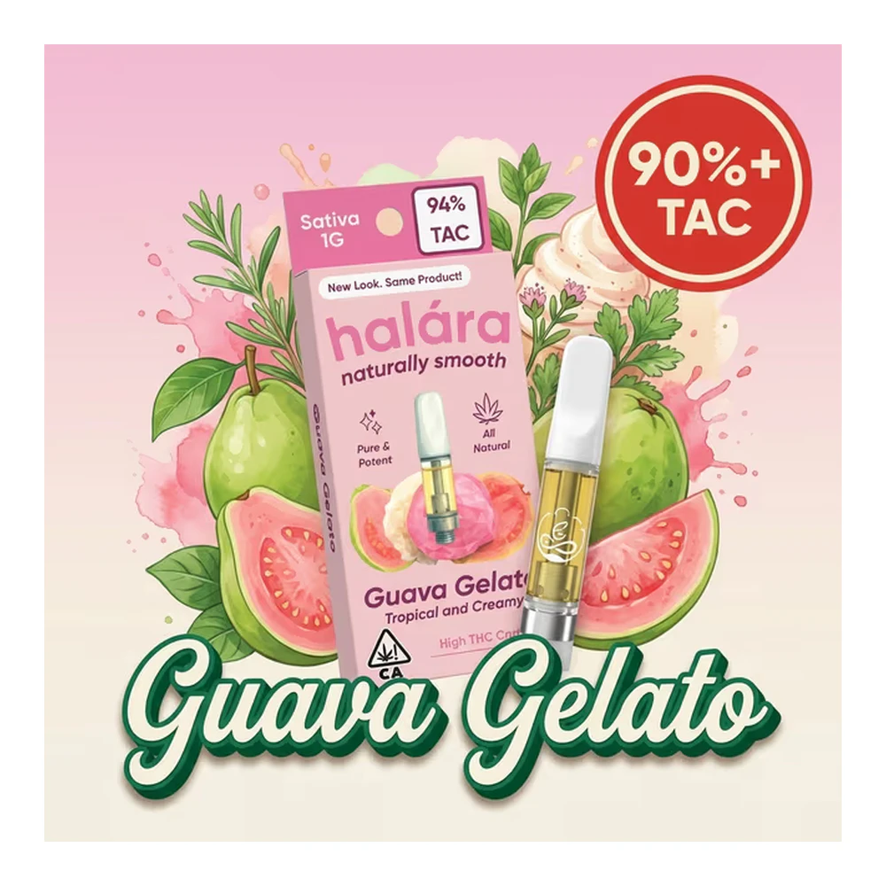 Halara - Halara | Guava Gelato | High THC Cartridge | 1g Main Image
