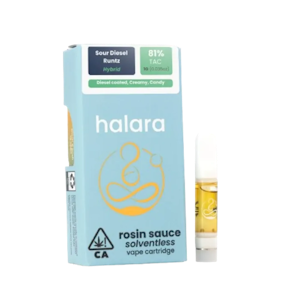 HALARA - Halara | Sour Diesel Runtz | Solventless Rosin Cartridge