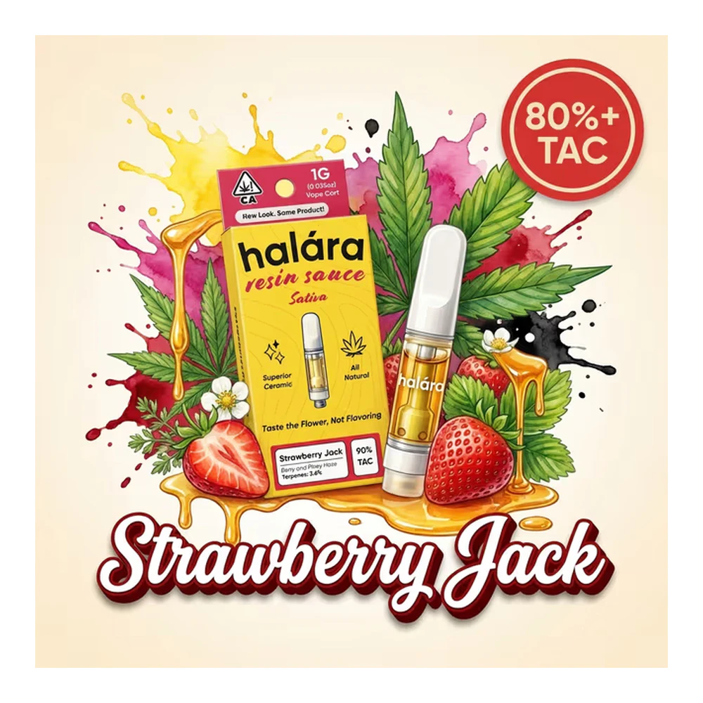 Halara - Halara | Strawberry Jack | Live Diamond Sauce Cartridge | 1g Main Image