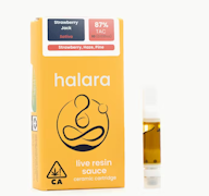 Halara | Strawberry Jack | Live Resin Sauce Vape Cartridge | 1g