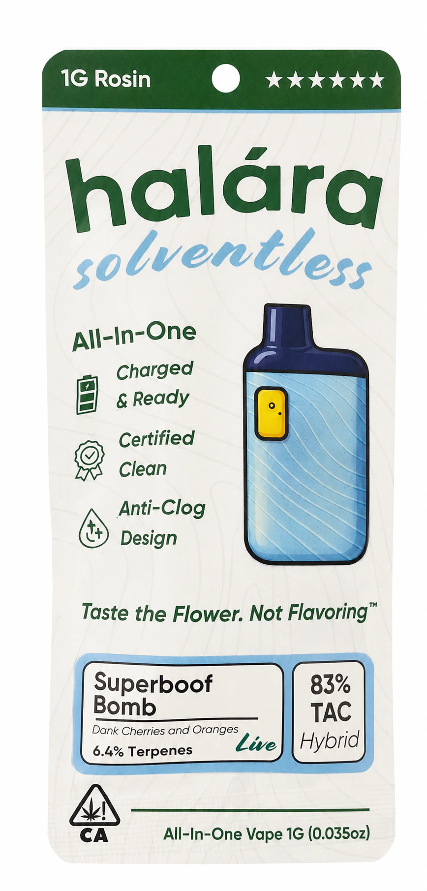 Halara - Halara | Superboof Bomb | Solventless Rosin | All-In-One Main Image