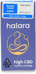 HALARA - Halara | Zkooby Znakz CBD 1:1 | Cartridge 