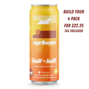 AYRLOOM - Ayrloom- "Half & Half" Lemonade and Iced Tea 2:1 (10mg THC:5mg CBD) - 12oz Beverage