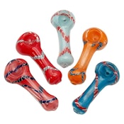 Twisted Color Glass hand pipe