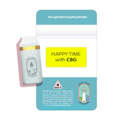 East Light Cannabis | Happy Time w/ CBG | 1g Disposable Vape
