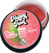 Happy Fruit | Guava Delight Hybrid | Gummies - 100mg THC 10pk (10mg/gummy)