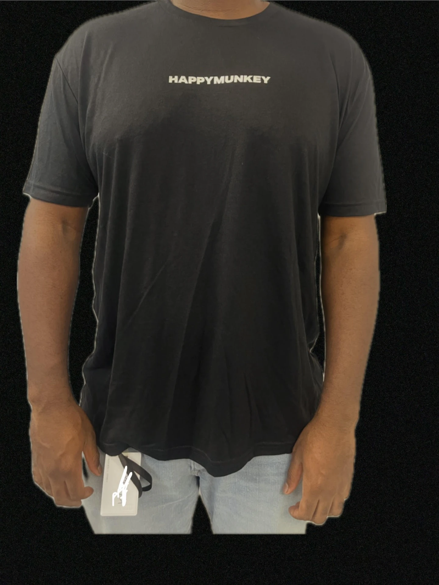 Happy Munkey - Happy Munkey | Apparel | T Shirt - Black | XL Main Image