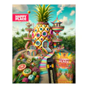 Happy Place | Pineapple Fizz | All-In-One Vape | 2g