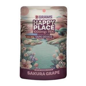 HAPPY PLACE - Sakura Grape | 2g AIO | Happy Place