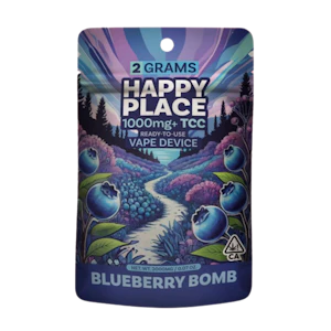 HAPPY PLACE - Blueberry Bomb | 2g AIO | Happy Place