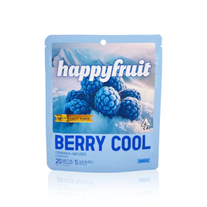 HAPPY FRUIT - Edible - Berry Cool - Rosin Gummies - 100MG