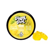 PEACEFUL PINEAPPLE ROSIN GUMMIES 100MG - HAPPY FRUIT