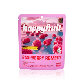 HAPPY FRUIT - Edible - Raspberry Remedy - Rosin Gummies - 100MG