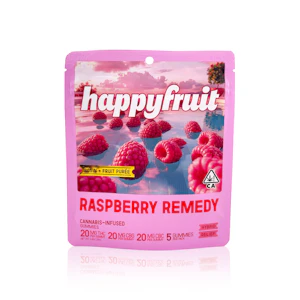 Happy Fruit - HAPPY FRUIT - Edible - Raspberry Remedy - Rosin Gummies - 100MG