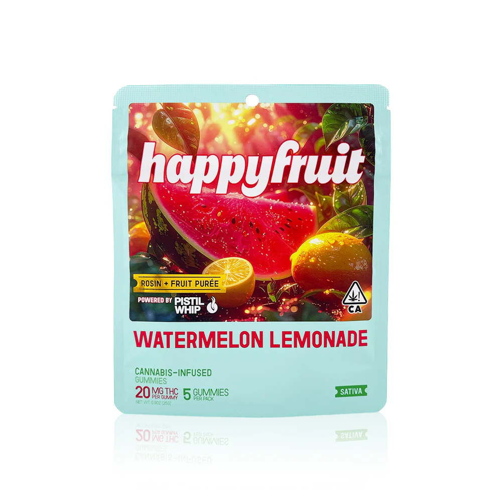 Happy Fruit - HAPPY FRUIT - Edible - Watermelon Lemonade - Rosin Gummies - 100MG Main Image